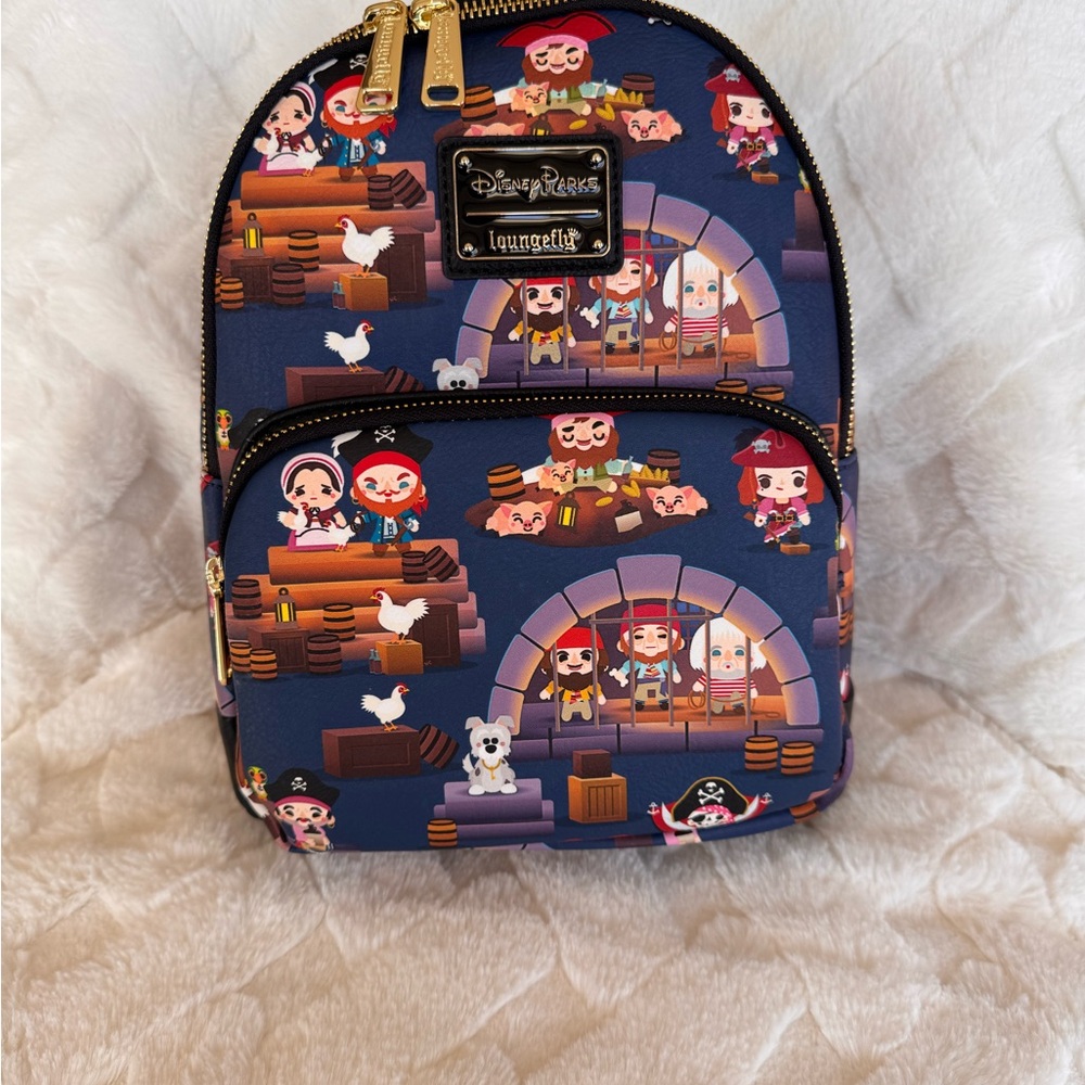 Loungefly Disney Parks Pirates of the Caribbean NWT